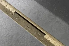Зовнішня частина зливу для душу Hansgrohe RAIN DRAIN FLEX  800мм, поліроване золото Фото - 1