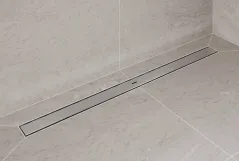 Душевой трап Hansgrohe RAINDRAIN ALLROUND для стандартной/плоской установки 1000 мм 56189800, нержавеющая сталь Фото - 1