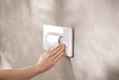 Смывная клавиша Hansgrohe iFrame Original S 66002450, белый глянец Фото - 1