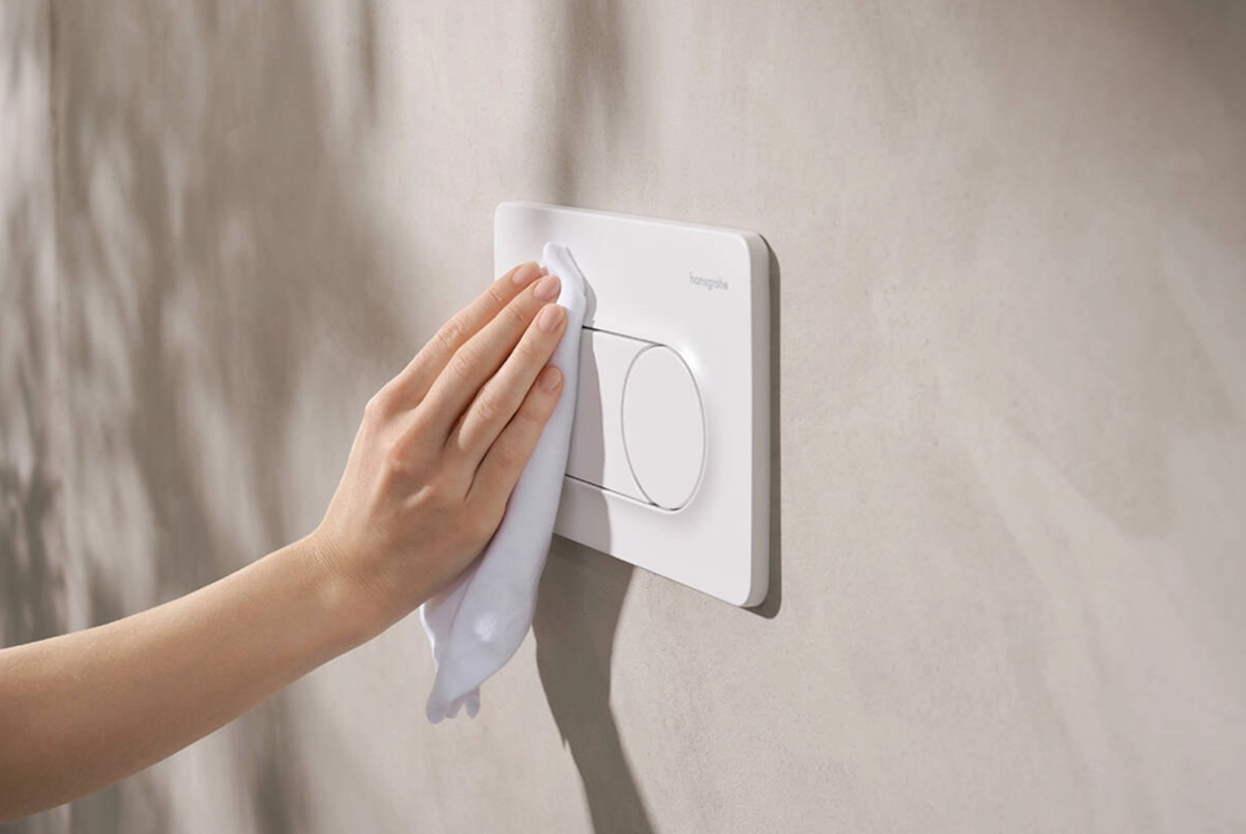 Змивна клавіша Hansgrohe iFrame Original S 66002700, білий матовий Фото - 2