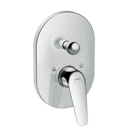 Змішувач для  ванни Hansgrohe Novus, одноважiльний, хром