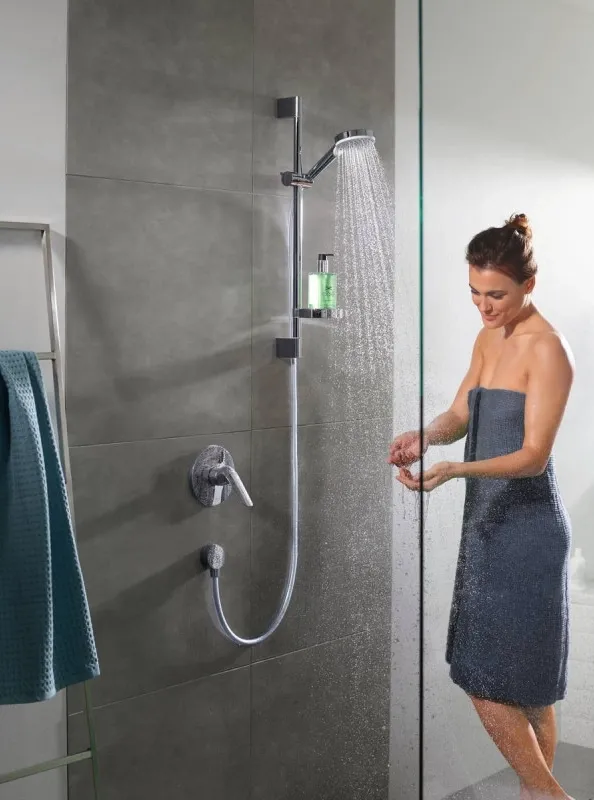 Змішувач для душу Hansgrohe NOVUS, одноважiльниий, прихованого монтажу, хром Фото - 2