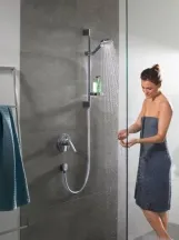 Змішувач для душу Hansgrohe NOVUS, одноважiльниий, прихованого монтажу, хром Фото - 2