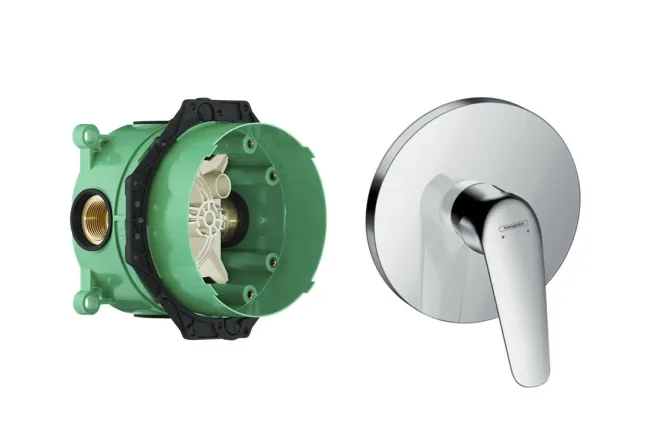 Змішувач для душу Hansgrohe Novus в комплекті з Ibox (71065180)