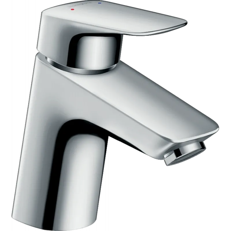 Змішувач для умивальника Hansgrohe Logis 70 LowFlow з донним клапаном, хром (71078000)
