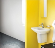 Смеситель для умывальника Hansgrohe Logis 70 LowFlow с донным клапаном, хром (71078000) Фото - 2
