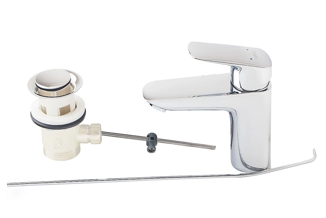 Змішувач для умивальника Hansgrohe Logis, одноважiльний Фото - 1