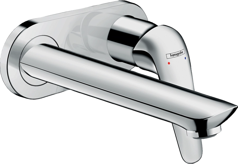Змішувач для раковини Hansgrohe Novus, одважельний зі стіни
