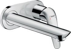 Змішувач для раковини Hansgrohe Novus, одважельний зі стіни
