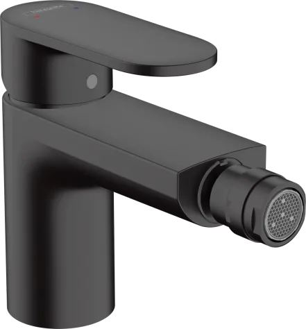 Смеситель для биде Hansgrohe Vernis Blend с донным клапаном pop-up, черный матовый (71210670)
