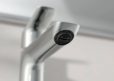 Смеситель для раковины Hansgrohe LOGIS 110, однорычажный, со сливным набором pop-up, хром Фото - 1