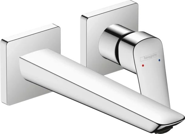 Змішувач для умивальника Hansgrohe Logis прихованого монтажу зі стіни 205 мм, хром (71256000)