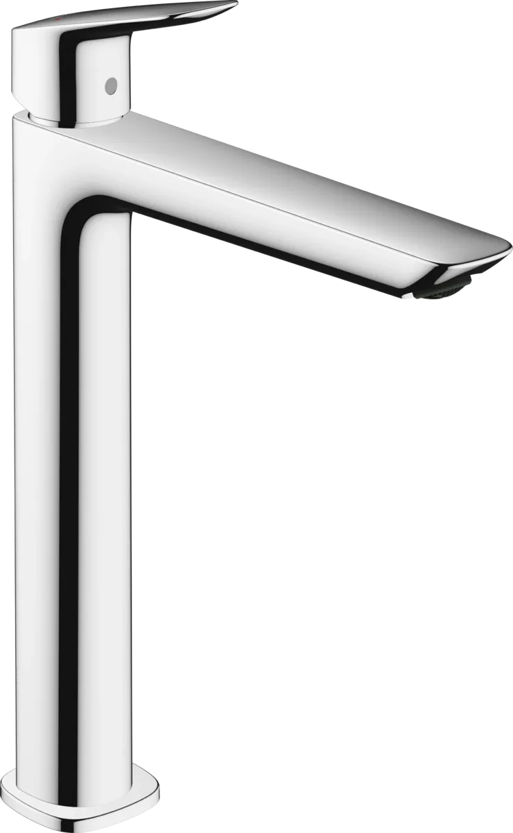 Смеситель для раковины Hansgrohe Logis 240, однорычажный, со сливным набором pop-up, хром