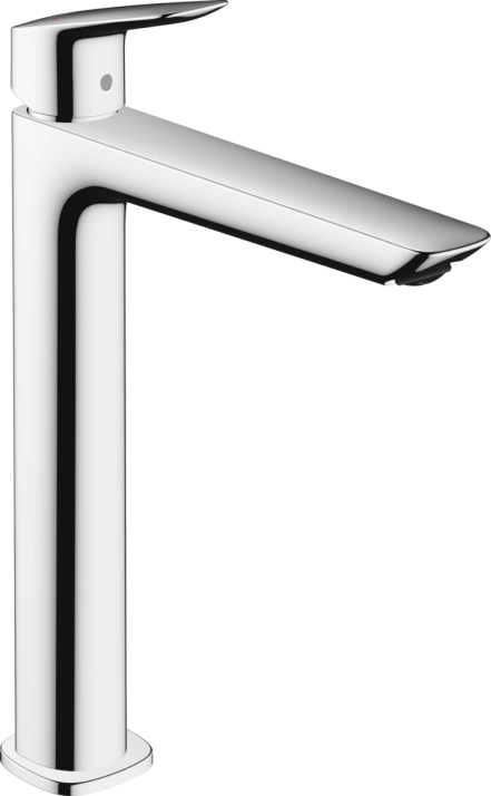 Смеситель для раковины Hansgrohe Logis 240, однорычажный, со сливным набором pop-up, хром