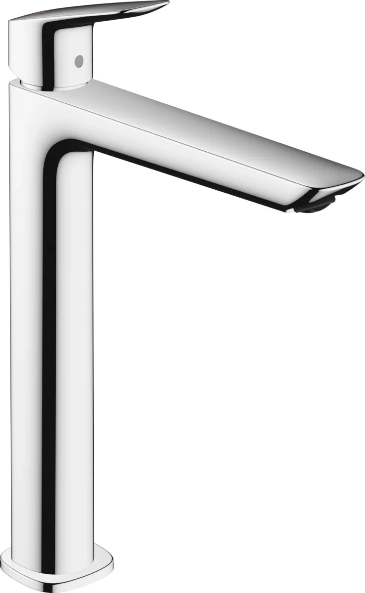 Змішувач для умивальника Hansgrohe Logis 240 Fine без донного клапана, хром (71258000)