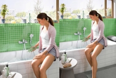 Смеситель для ванны Hansgrohe Novus Loop, Chrome (71340000) Фото - 1