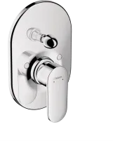 Смеситель для ванны/душа Hansgrohe Vernis Blend без скрытой части, хром (71449000)
