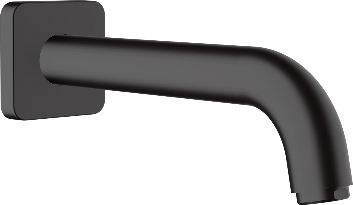 Вилив для ванни Hansgrohe Vernis Blend з виступом 204 мм, матовий чорний (71460670)