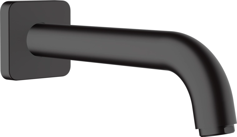 Вилив для ванни Hansgrohe Vernis Blend з виступом 204 мм, матовий чорний (71460670)