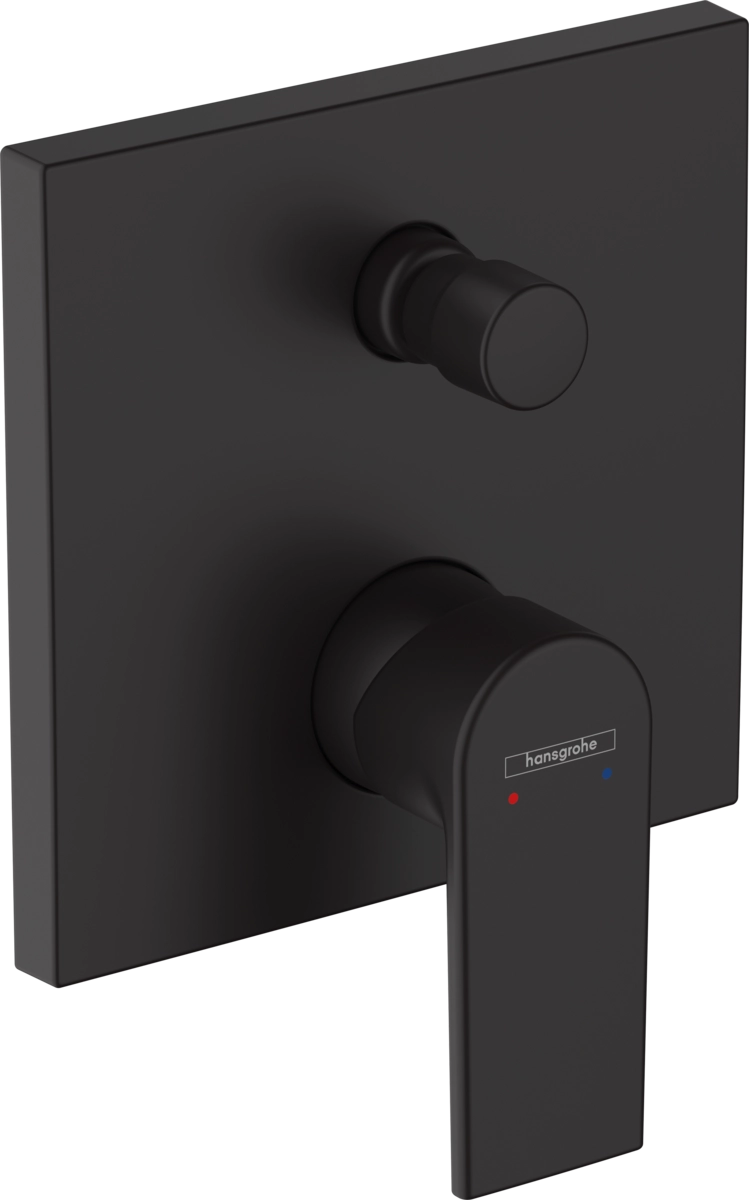 Смеситель для ванны Hansgrohe VERNIS SHAPE, черный матовый
