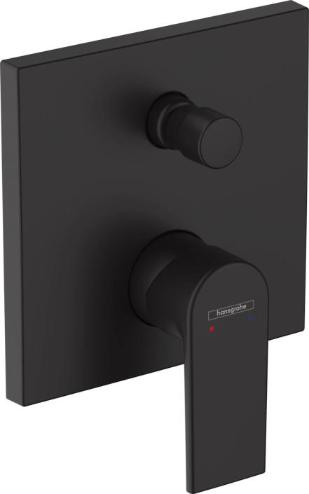 Змішувач для  ванни Hansgrohe VERNIS SHAPE, чорний матовий