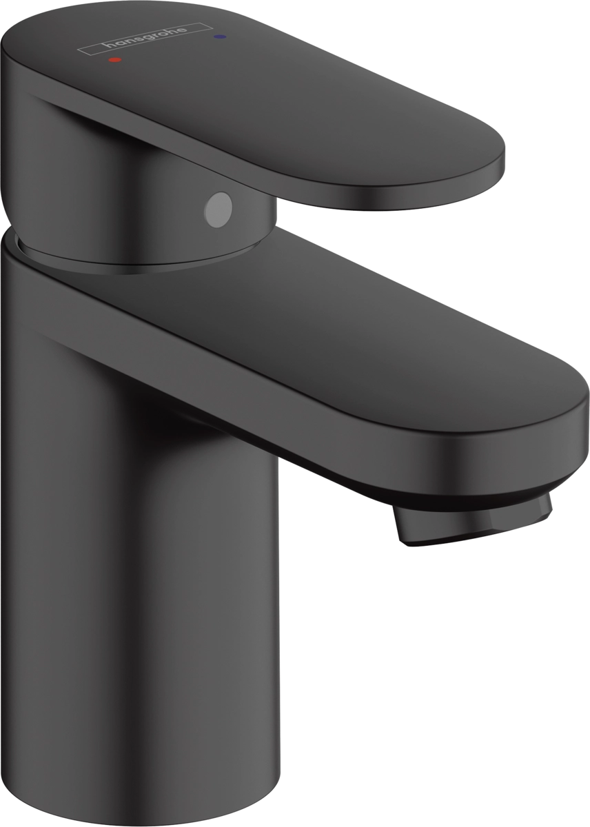 Смеситель для умывальника Hansgrohe VERNIS BLEND 70, черный матовый