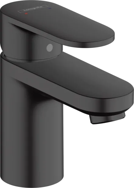 Смеситель для умывальника Hansgrohe VERNIS BLEND 70, черный матовый