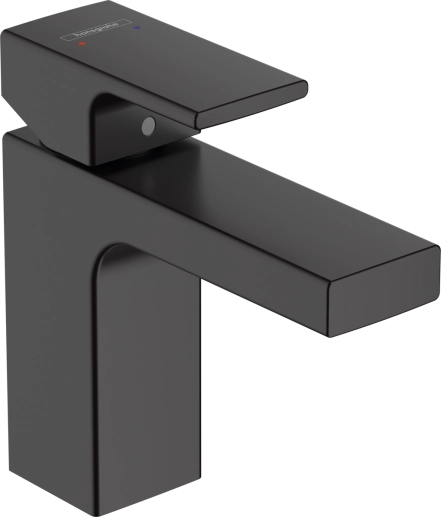 Змішувач для умивальника Hansgrohe VERNIS SHAPE 100, чорний матовий