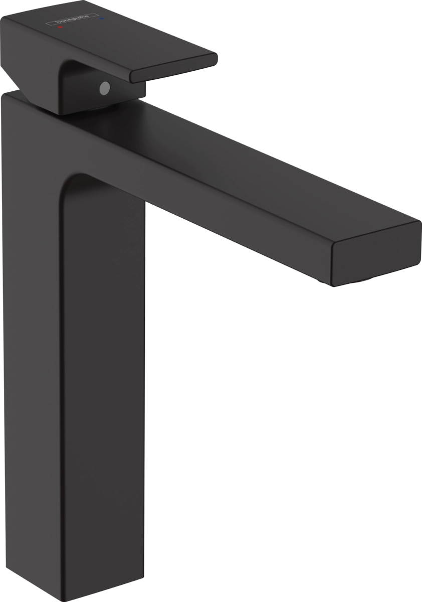 Змішувач для умивальника Hansgrohe VERNIS SHAPE 190,  чорний матовий