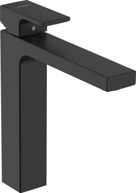 Змішувач для умивальника Hansgrohe VERNIS SHAPE 190,  чорний матовий