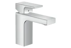Змішувач для умивальника Hansgrohe Vernis Shape 100 без донного клапана, хром (71569000)