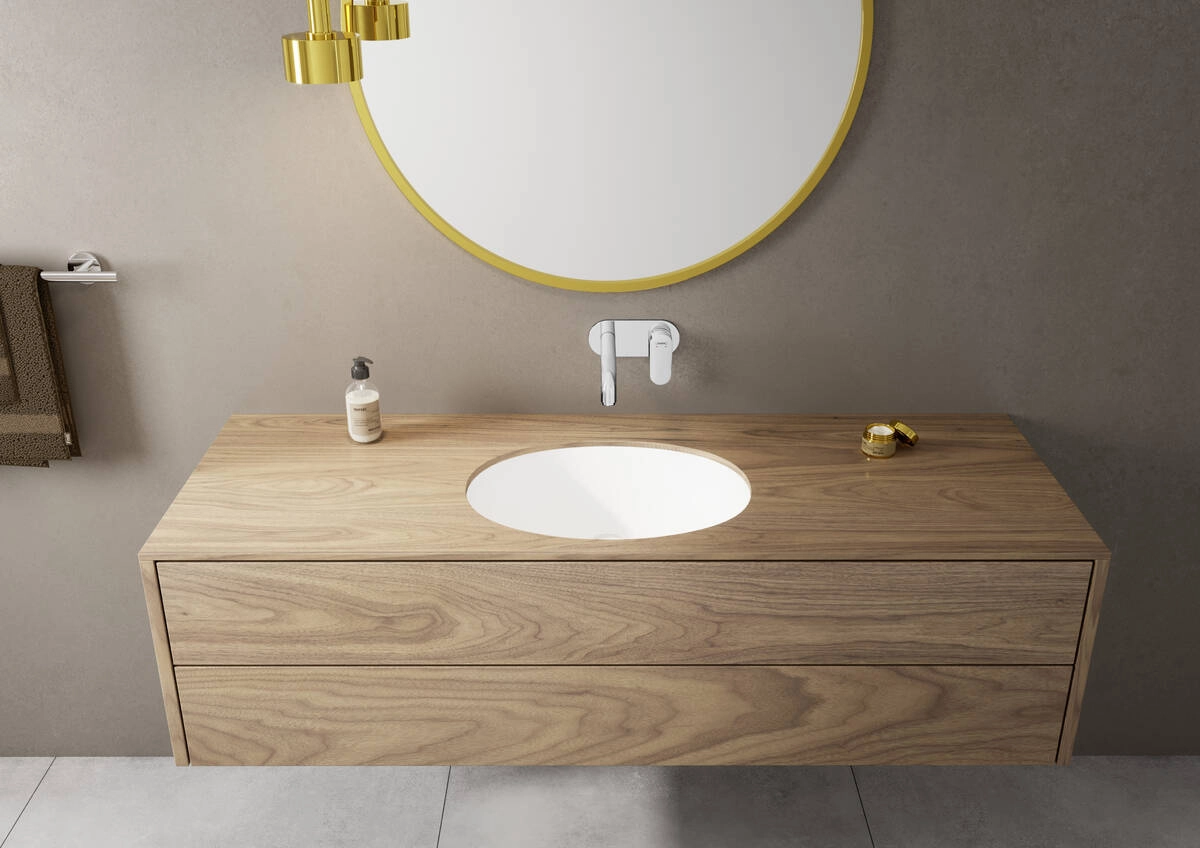 Змішувач для умивальника Hansgrohe VERNIS BLEND, чорний матовий Фото - 1