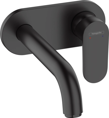 Змішувач для умивальника Hansgrohe VERNIS BLEND, чорний матовий