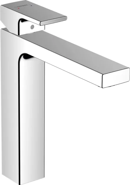 Смеситель для умывальника Hansgrohe Vernis Shape 190 без донного клапана, хром (71591000)