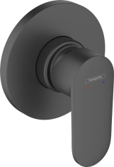 Змішувач для душа Hansgrohe Vernis Blend прихованого монтажу, чорний матовий (71649670)