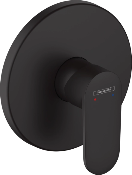 Змішувач для душа Hansgrohe Vernis Blend прихованого монтажу, чорний матовий (71667670)