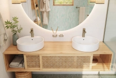 Смеситель для умывальника Hansgrohe Talis E с донным клапаном бронза (71710140) Фото - 1