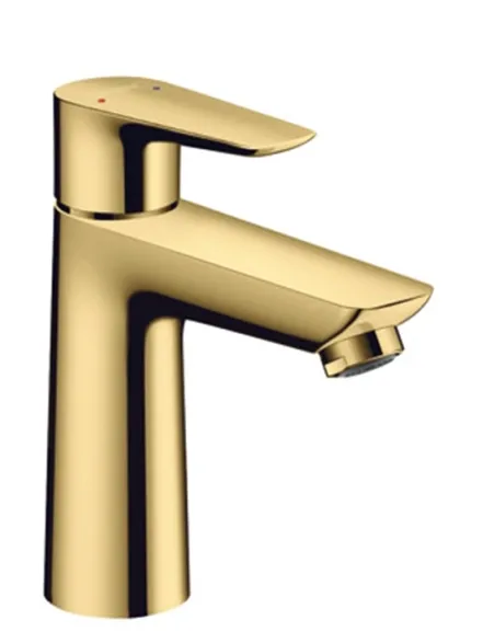 Змішувач для умивальник Hansgrohe Talis E 110 з донним клапаном pop-up, золото (71710990)