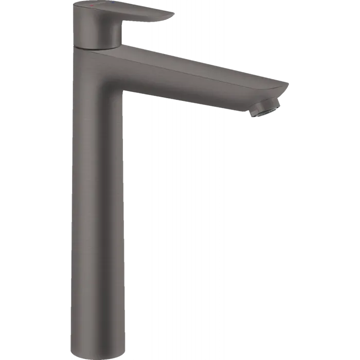 Смеситель для умывальник Hansgrohe Talis E 240 с донным клапаном, черный глянцевый (71716340)
