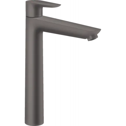 Змішувач для умивальник Hansgrohe Talis E 240 з донним клапаном, чорний глянсовий (71716340)