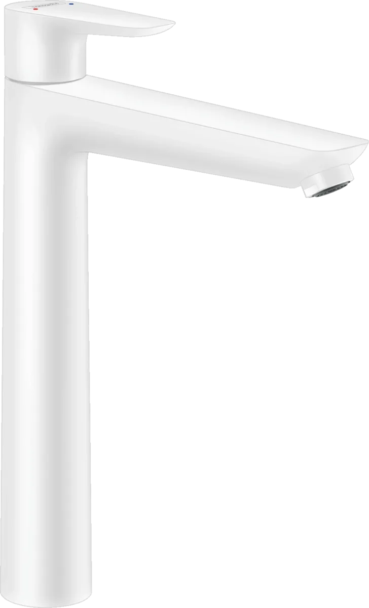 Змішувач для умивальника Hansgrohe Talis E 240 з донним клапаном, білий матовий (71716700)