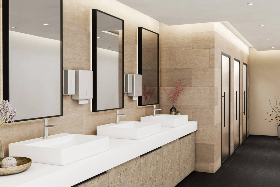 Змішувач для умивальника Hansgrohe TALIS E  з регулюванням часу Фото - 1