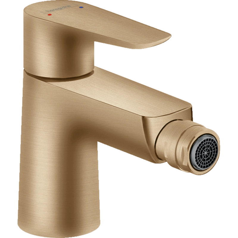 Смеситель для биде Hansgrohe Talis E с донным клапаном, бронза (71720140)
