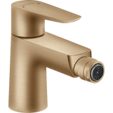 Смеситель для биде Hansgrohe Talis E с донным клапаном, бронза (71720140)