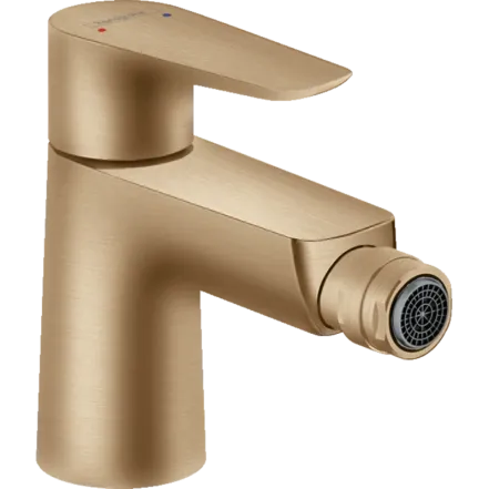 Смеситель для биде Hansgrohe Talis E с донным клапаном, бронза (71720140)