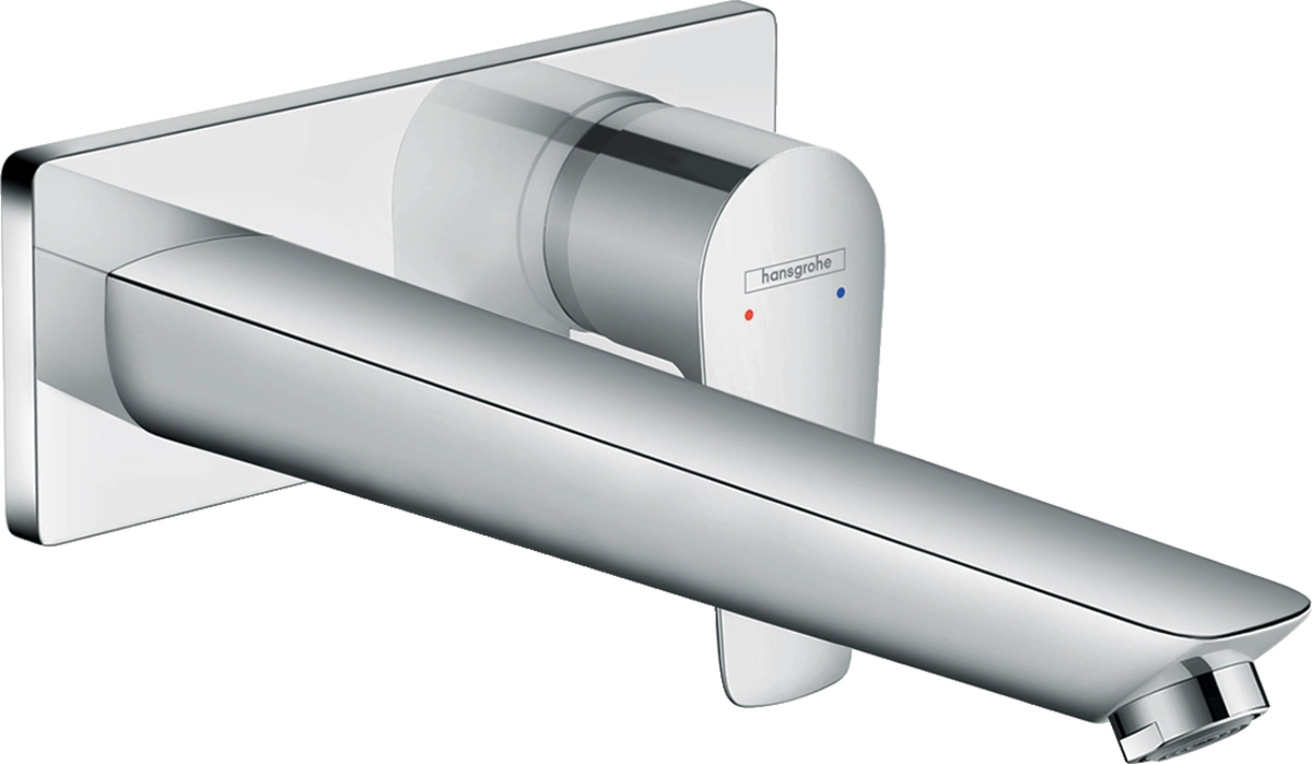 Смеситель для умывальника Hansgrohe Talis E 225 мм настенный, хром (71734000)