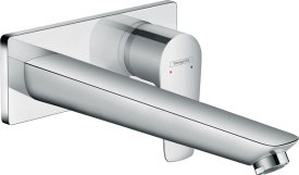 Смеситель для умывальника Hansgrohe Talis E 225 мм настенный, хром (71734000)