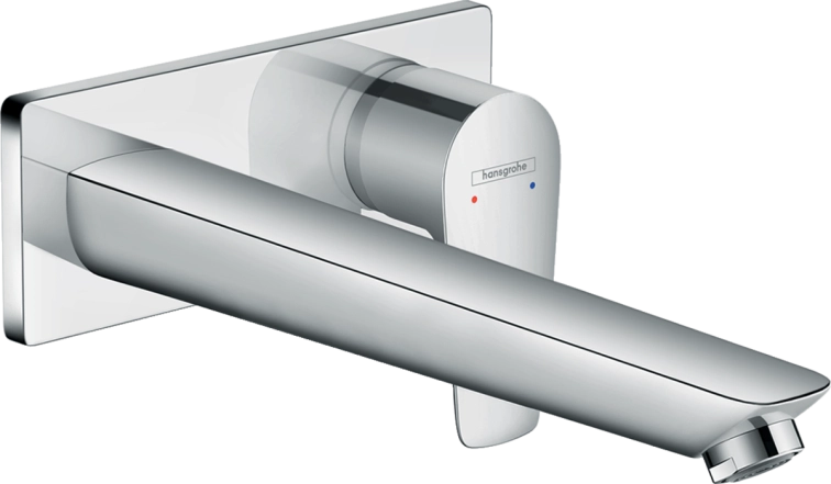 Смеситель для умывальника Hansgrohe Talis E 225 мм настенный, хром (71734000)