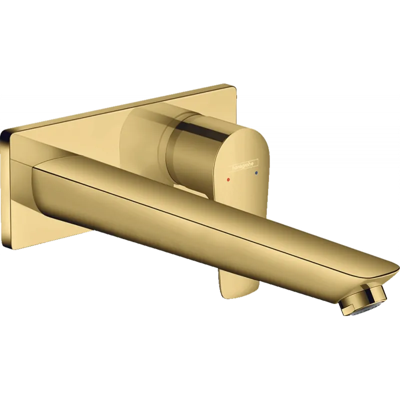 Смеситель для умывальник Hansgrohe Talis E 110 скрытого монтажа 225мм, золото (71734990)