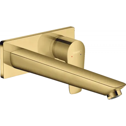 Смеситель для умывальник Hansgrohe Talis E 110 скрытого монтажа 225мм, золото (71734990)